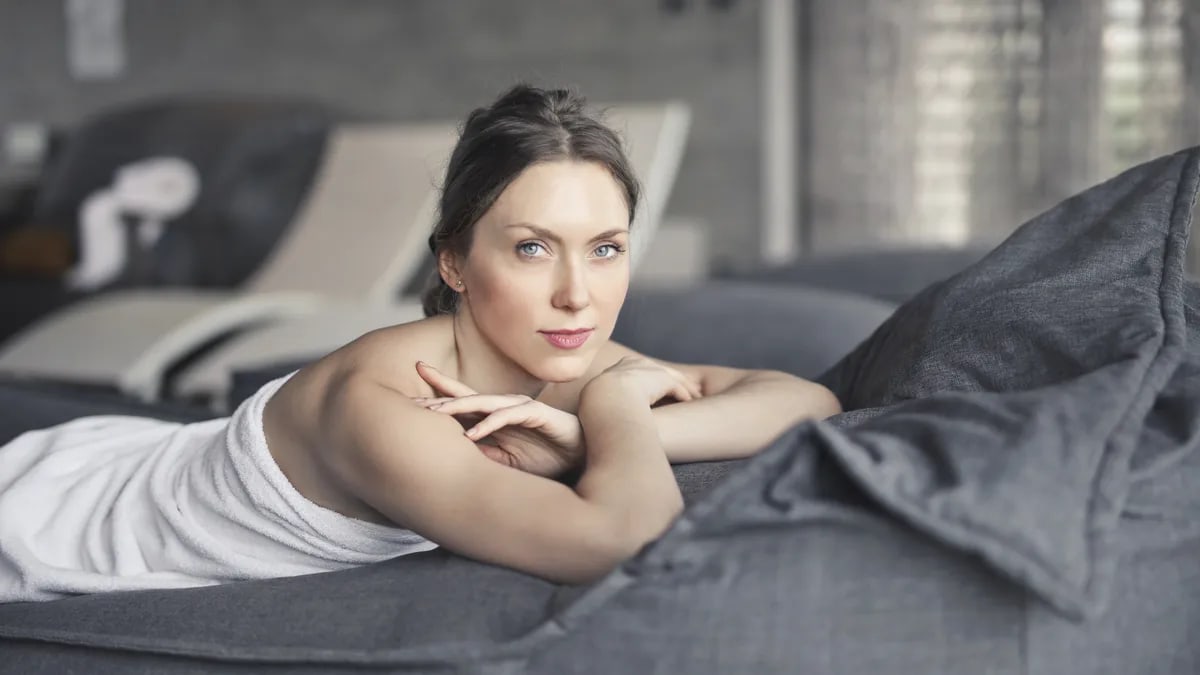 A serene moment of relaxation and wellness in a Budapest, Hungary hotel spa.
